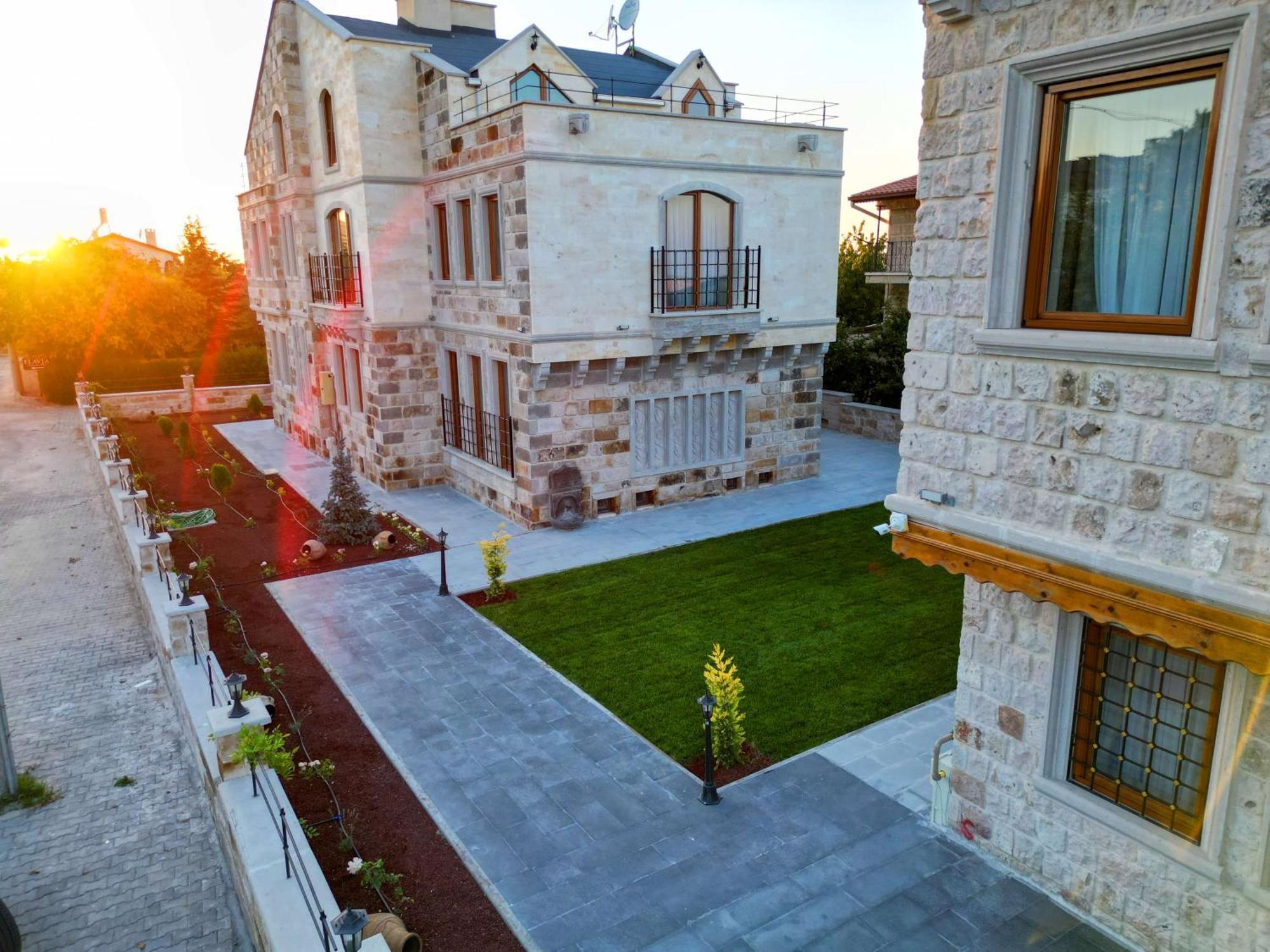 Remus Romulus Cappadocia Hotel Üchisar Bagian luar foto