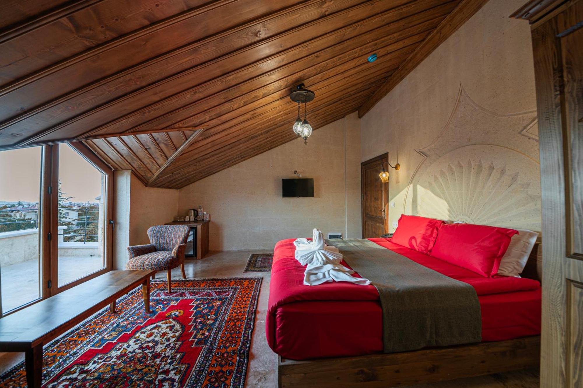 Remus Romulus Cappadocia Hotel Üchisar Bagian luar foto