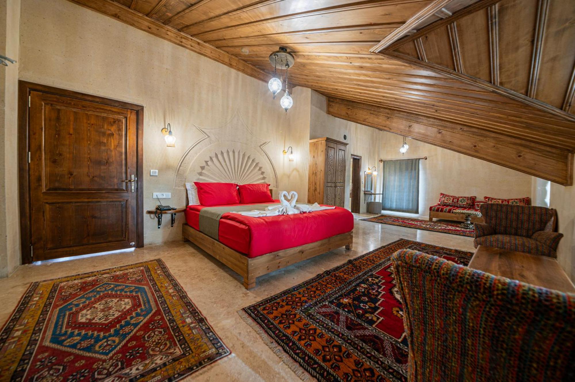Remus Romulus Cappadocia Hotel Üchisar Bagian luar foto